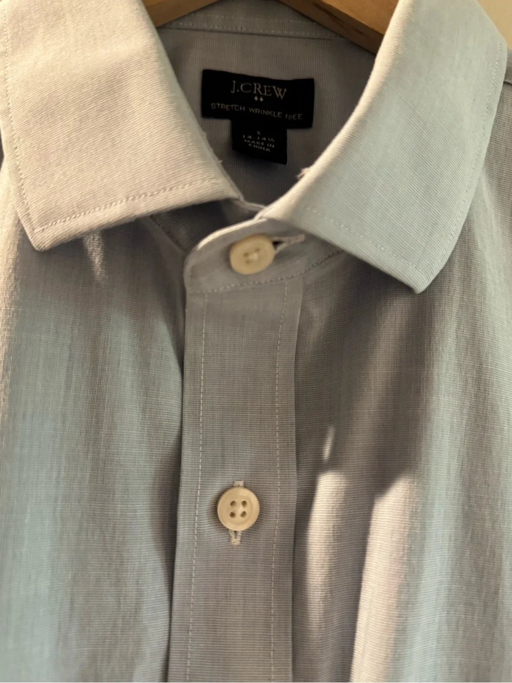 J. Crew Light Blue‎ Men's Button-Up Dress Shirt